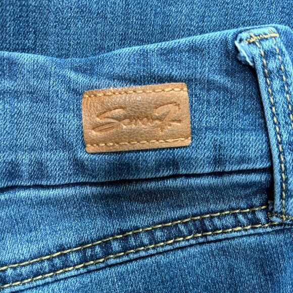 Seven7 Highrise Tummyless Skinny jeans woman’s size‎ 10 - Picture 5 of 9